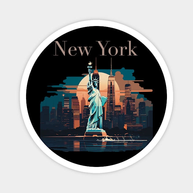 New York Magnet by TattyArty